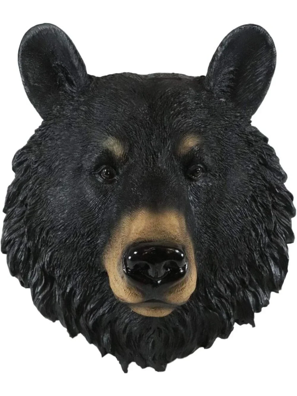 Brave Black Bear Wall Decor Plaque - 8
